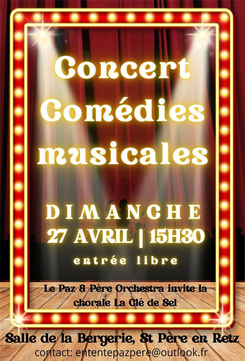 Affiche concert 27 Avril 2025